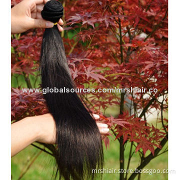 22-inch Unprocessed Cheap Single Bundle Malaysian Virgin Hair Extensions